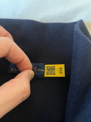 Polo Ralph Lauren Jersey Media Cremallera Talla M