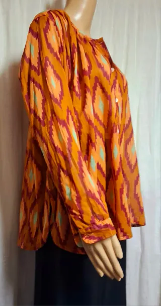 Camicia Zen Ethic fantasia ikat