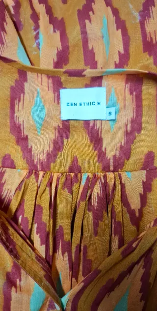 Camicia Zen Ethic fantasia ikat