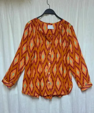 Camicia Zen Ethic fantasia ikat