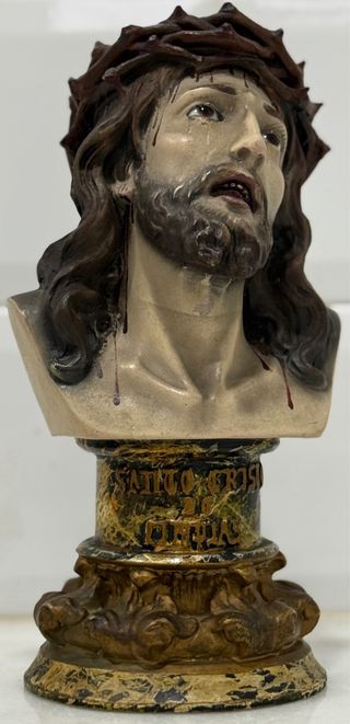 ANTIGUO SANTO CRISTO DE LIMPIAS ARTE OLOTENSE OLOT