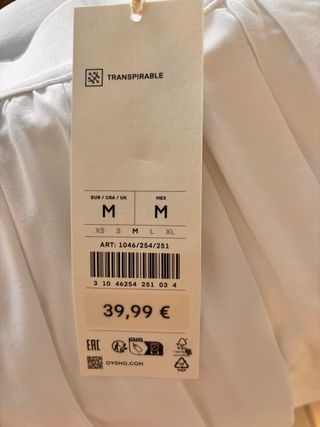 Falda pantalon plisada Oysho Talla M