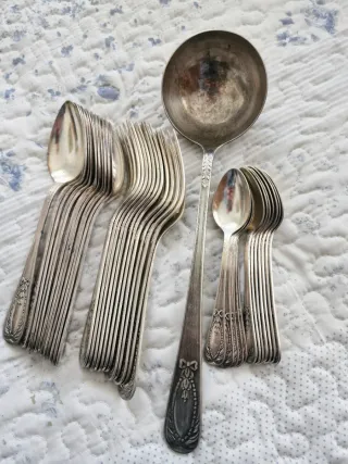 Cubertería Alpaca 37 Piezas