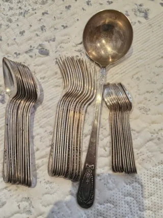 Cubertería Alpaca 37 Piezas