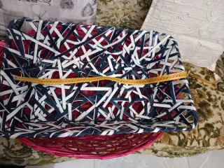 Cesta decorativa intrecciata