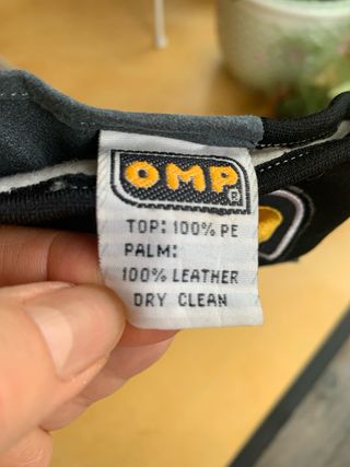 Guanti OMP Motorsport Pelle Tg. L