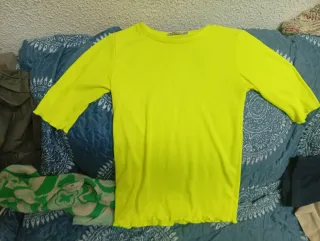 3 Tops Canalé Talla S. Precio las 3. Lote