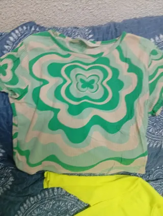 3 Tops Canalé Talla S. Precio las 3. Lote