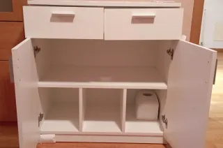 Mueble de Almacenamiento Blanco