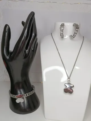 Conjunto de Joyas Plateadas