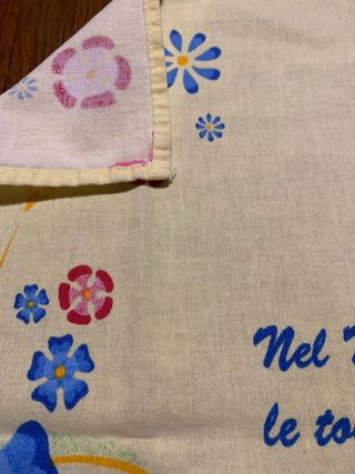 Tovaglietta Mulino Bianco con frase