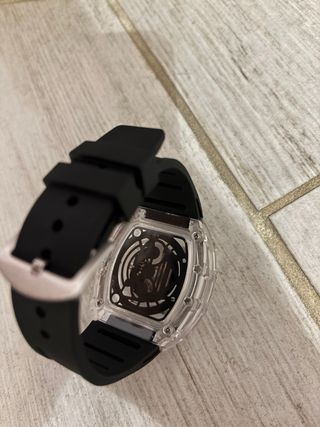 Orologio uomo cassa trasparente
