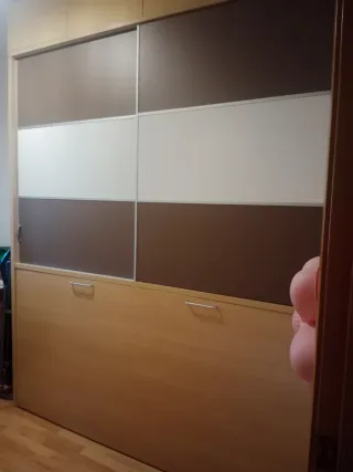 Oportunidad!Cama abatible con armario + altillo !!