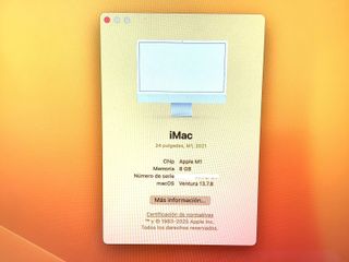 E1184905-0 Ordenador Apple Apple Imac M1 8/7 24