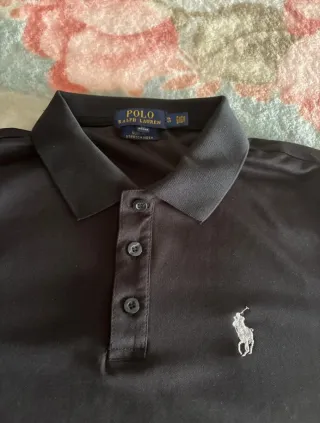 Polo Ralph Lauren Manga Corta Negro