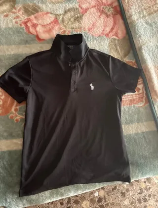 Polo Ralph Lauren Manga Corta Negro