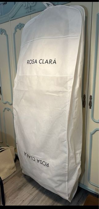 Vestido de Novia Rosa Clará Beige