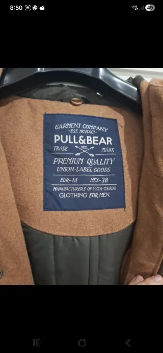 Trenca/parka lana Pull&Bear