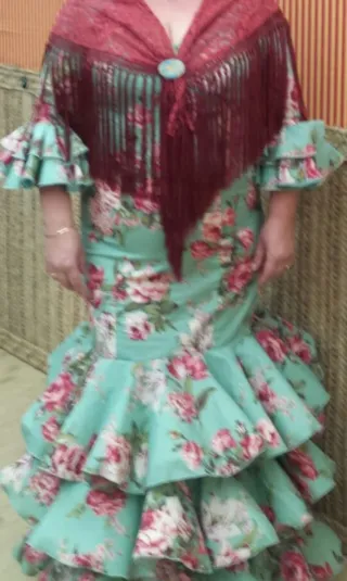 Traje de flamenca