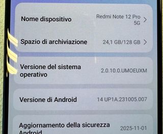 Xiaomi Note 12 4G 128GB 4GB RAM