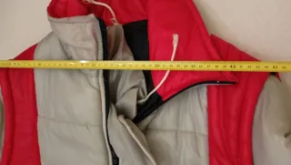 Giacca vintage Marilancia grigia e rossa