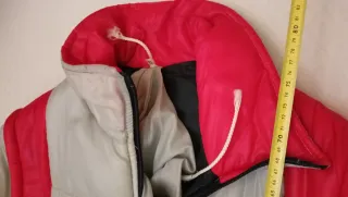 Giacca vintage Marilancia grigia e rossa