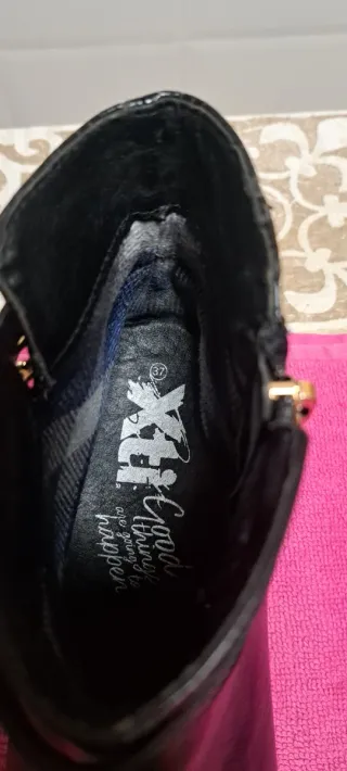 Botines Xti Negros Mujer