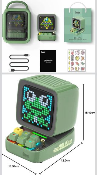 Altavoz Divoom Ditoo Bluetooth Verde