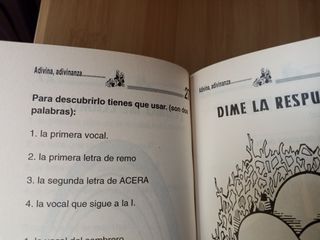 "ADIVINA, ADIVINANZA"