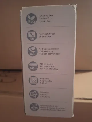 Teléfono Panasonic KX-TGC310 Negro