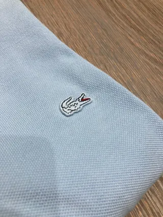 Polo Lacoste Uomo Tg M Blu