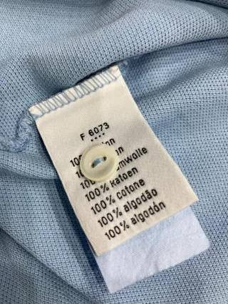 Polo Lacoste Uomo Tg M Blu