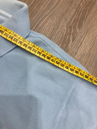 Polo Lacoste Uomo Tg M Blu