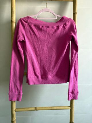 Jersey Bershka Rosa Talla L