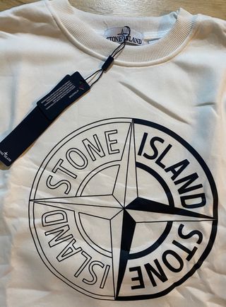 Sudadera Stone Blanca