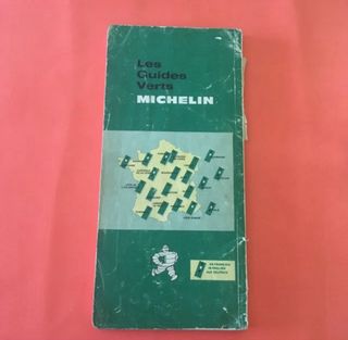 Guía Michelin AUVERGNE, Francia 1968