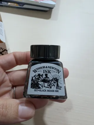 Tinta Winsor & Newton Negra India