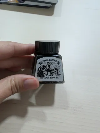 Tinta Winsor & Newton Negra India