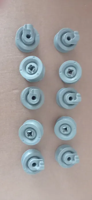 10 ruedas para cesta lavavajillas Bosch