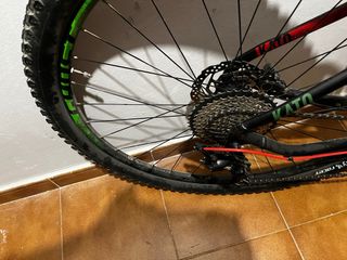 Bicicleta Ghost Negra y Verde