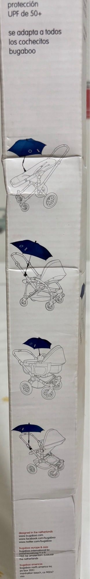Sombrilla Bugaboo para cochecito bebé