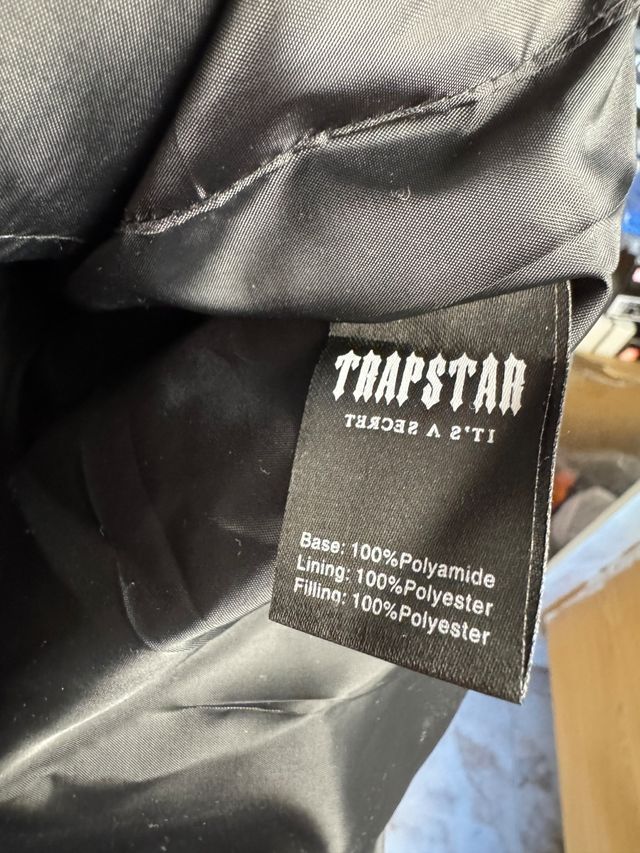 Chaqueta Trapstar Negra y Gris