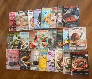 Lote 24 revistas Thermomix nuevas