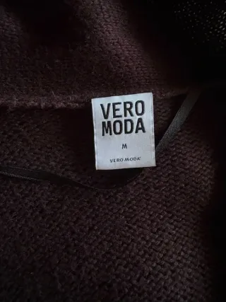 Cardigan Vero Moda marrone lungo