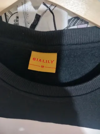 Vestido negro manga larga WHISREP