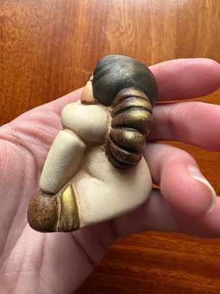 THUN Angelo Putto Amorino Con Pergamena Targhetta