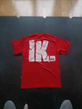 Camiseta Quiksilver Talla S Roja