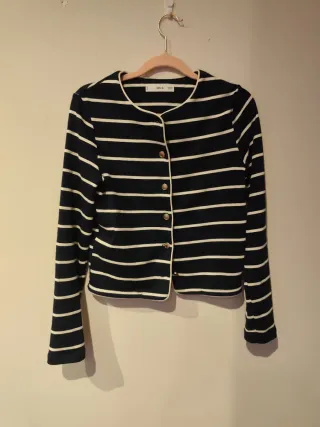 Cárdigan de rayas