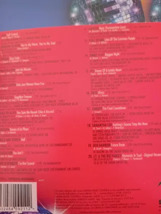 Set 4 CD Musica Pop Disco Anni 70 80 90