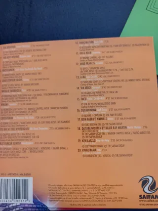 Set 4 CD Musica Pop Disco Anni 70 80 90